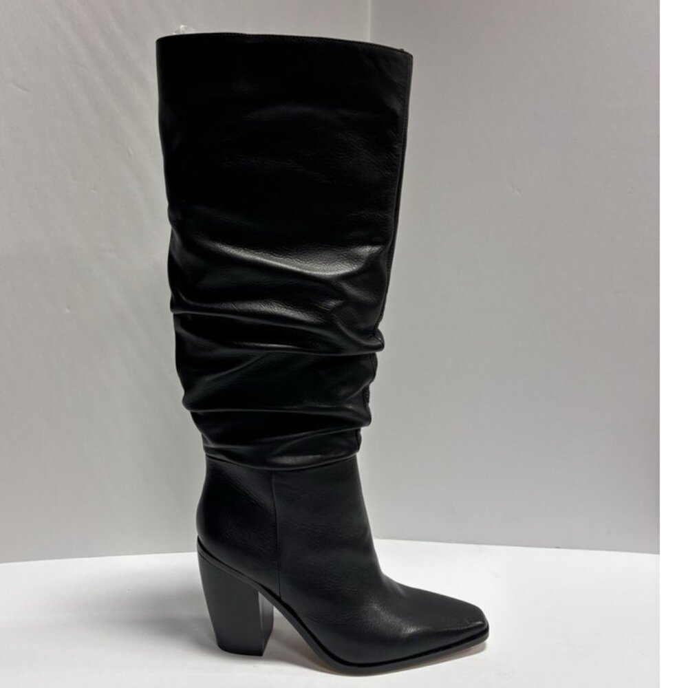 Vince Camuto Women’s Aprine 2, Black Slouch Boots, Size 7M, Wide Calf